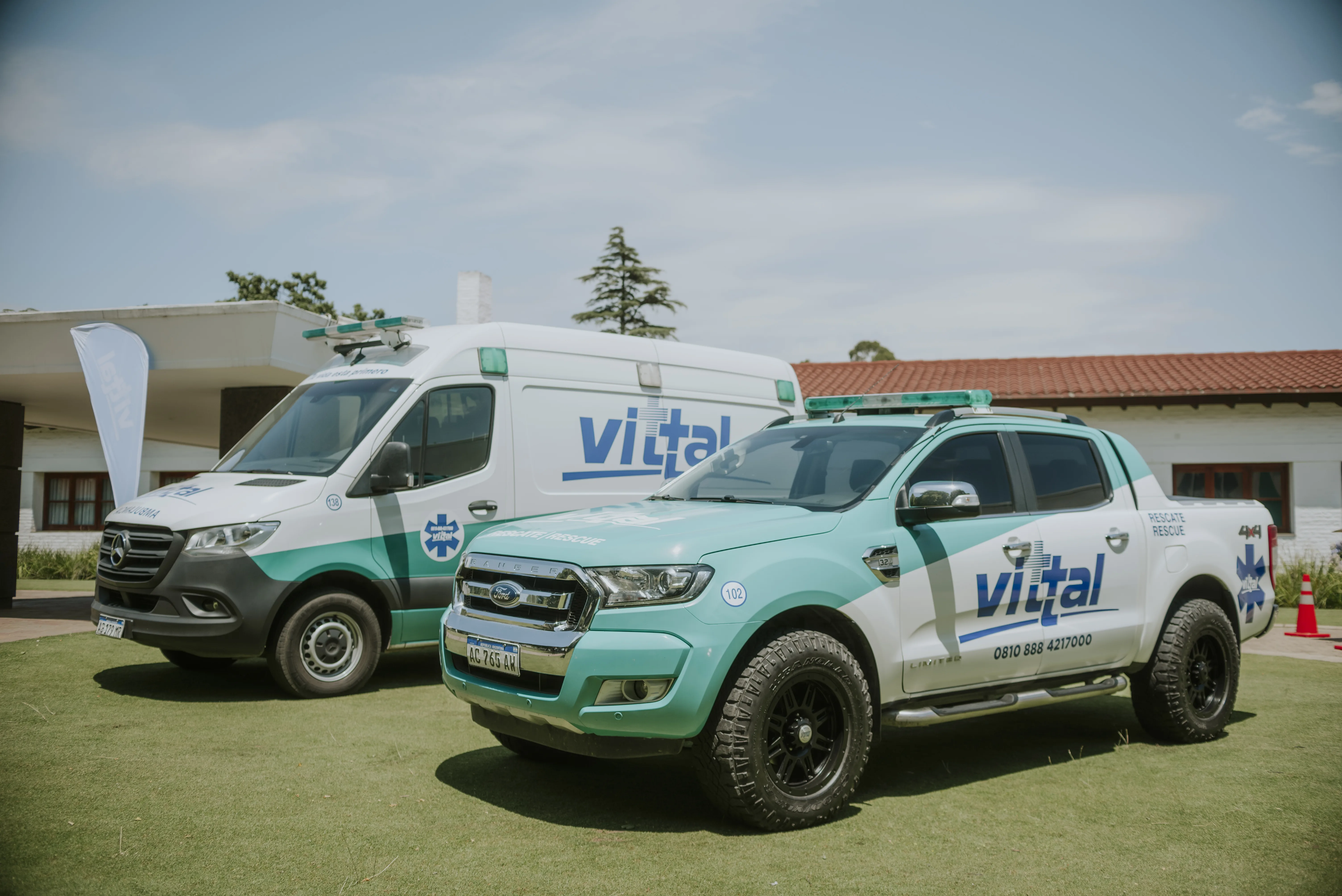 Flota médica Vittal — Ambulancia y unidad de respuesta